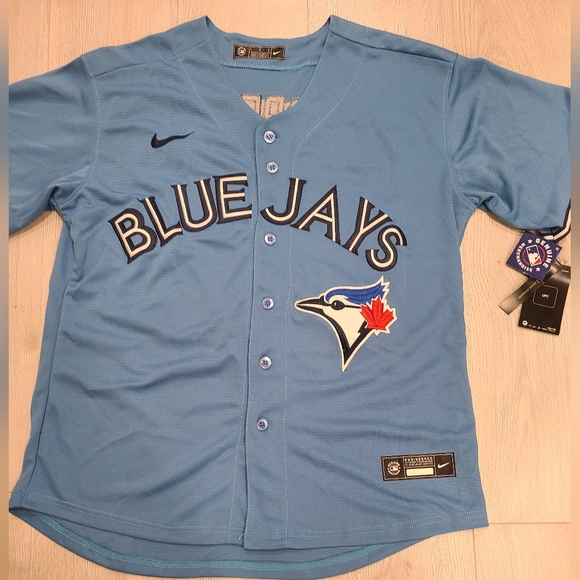 Toronto Blue Jays Vladimir Guerrero Jr. Powder Blue Alternate Player Jersey - Picture 5 of 11
